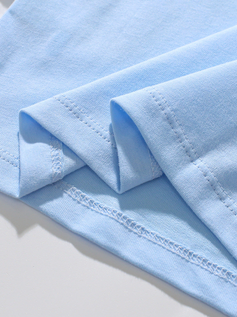 Boys’ Shark Design T-Shirt In European And American Style For Summer