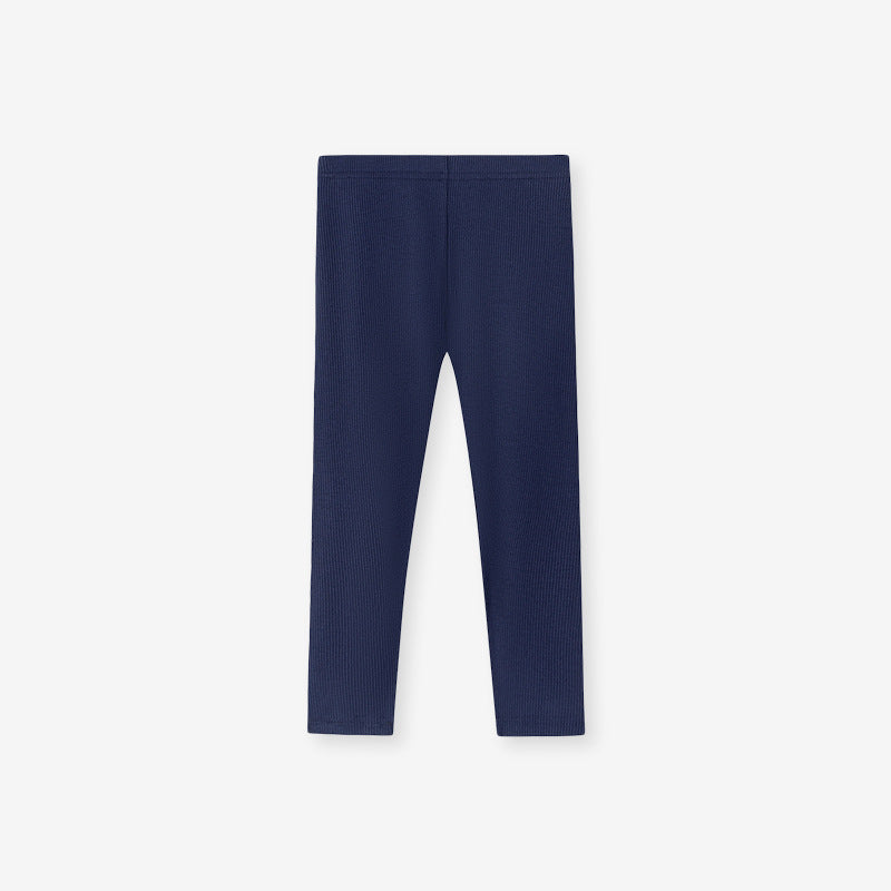 Spring and Autumn Girls Cartoon Flower Decorated Striped Pattern Long Sleeves Dress and Pants Clothing Set